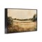 Stupell Industries Neutral Meadow Landscape Framed Giclee Wall Art Design by Lazar Studio